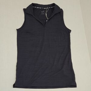 Puma Dark Gray Cloudspun Golf Sleeveless Top - Women Size XS - Nwt